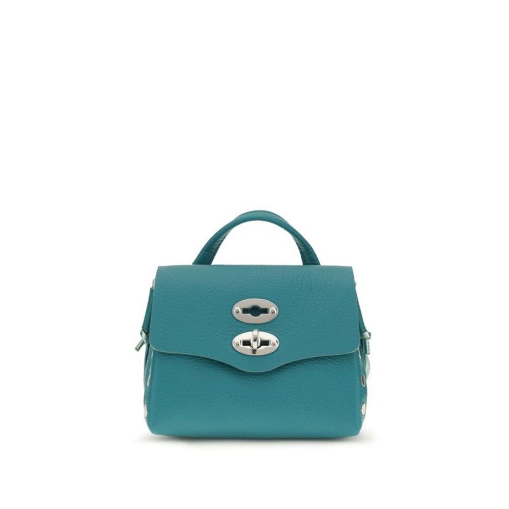 Zanellato Bicolor Calf Leather Bos Taurus Shoulder Women's Bag
